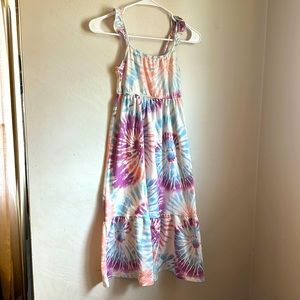 Cute tie dye dress. Girls size S (7/8) gently used